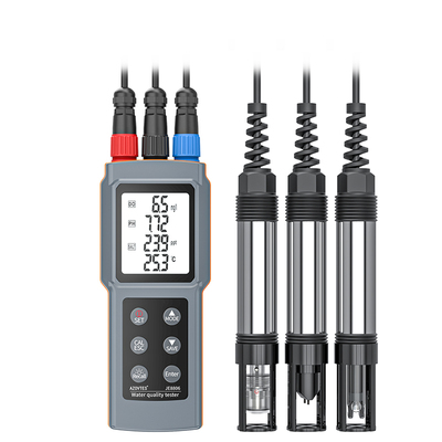 JE8806A多功能水質(zhì)檢測儀溶氧pH鹽度魚塘養(yǎng)殖測量